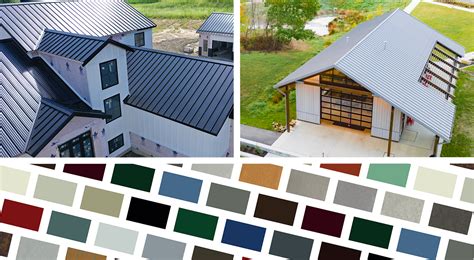 samen color house with metal roof|metal roof colors.